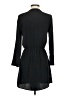 Topshop 100% Polyester Solid Black Casual Dress Size 2 - photo 2