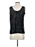 Design History 100% Polyester Silver Sleeveless Top Size S - photo 2