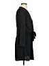 Topshop 100% Polyester Solid Black Casual Dress Size 2 - photo 4