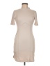 H&M Solid Tan Cocktail Dress Size M - photo 1