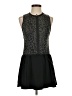 Varley Animal Print Black Cocktail Dress Size XS - photo 1