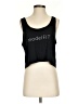 Bella Black Sleeveless T-Shirt Size S - photo 1