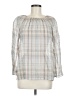 J.Crew Gray 3/4 Sleeve Blouse Size M - photo 1