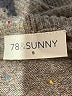 78 & Sunny Tan Cardigan Size S - photo 9