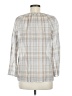 J.Crew Gray 3/4 Sleeve Blouse Size M - photo 2