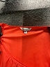 Speechless Solid Orange Casual Dress Size M - photo 7