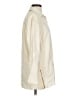 Express Silk Ivory Long Sleeve Button-Down Shirt Size XS - photo 4