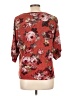 Rebecca Malone Red 3/4 Sleeve Blouse Size L (petite) - photo 2