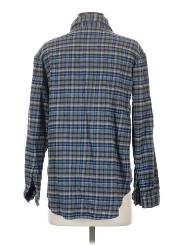 Elizabeth and James Long Sleeve Button-Down Shirt (view 2)