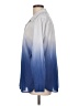 Talbots 100% Cotton Color Block Blue Long Sleeve Blouse Size 12 - photo 5