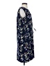 Originality 100% Polyester Floral Blue Casual Dress Size S - photo 4