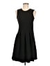 Theory Solid Black Cocktail Dress Size 6 - photo 1