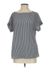 Banana Republic 100% Polyester Gray Short Sleeve Blouse Size S - photo 1