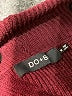 Do & Be Burgundy Turtleneck Sweater Size M - photo 7