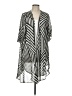 Torrid 100% Polyester Silver Kimono Size Lg Plus (0) - photo 1