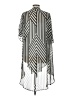 Torrid 100% Polyester Silver Kimono Size Lg Plus (0) - photo 2