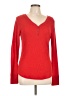 Faded Glory Red Long Sleeve Henley Size L - photo 1