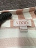 Vixbe Stripes Pink 3/4 Sleeve Button-Down Shirt Size L - photo 7