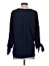 MICHAEL Michael Kors Blue 3/4 Sleeve Blouse Size S - photo 2