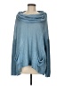 Karen Kane Solid Blue Poncho Size M - photo 1