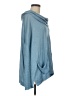 Karen Kane Solid Blue Poncho Size M - photo 4