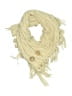 Tickled Pink 100% Acrylic Ivory Tan Scarf One size - photo 1