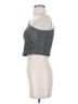 Klassy Network Silver Sleeveless Top Size S - photo 5