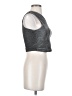 Klassy Network Silver Sleeveless Top Size S - photo 4
