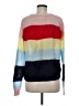 Hiatus Color Block Blue Pullover Sweater Size M - photo 2
