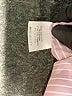 Theory Stripes Pink 3/4 Sleeve Button-Down Shirt Size M - photo 8