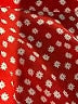 Unbranded 100% Polyester Polka Dots Red 3/4 Sleeve Blouse Size M - photo 7