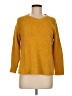 JAQUELINE de YONG Solid Yellow Pullover Sweater Size M - photo 1