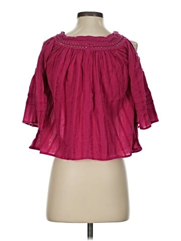 Sun & Shadow 3/4 Sleeve Blouse (view 2)