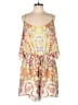 City Chic 100% Polyester Paisley Yellow Romper Size 18 Plus (M) - photo 1