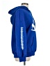 Unbranded Blue Pullover Hoodie Size L - photo 4