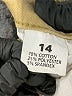 Unbranded Solid Yellow Khaki Shorts Size 14 - photo 3