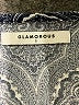 Glamorous 100% Polyester Paisley Blue Romper Size S - photo 4