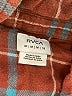 RVCA Plaid Burgundy Long Sleeve Button-Down Shirt Size M - photo 7