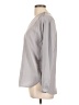 Lands' End 100% Polyester Gray Long Sleeve Blouse Size 10 - photo 5