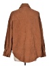 Unbranded 100% Polyester Brown Long Sleeve Blouse Size L - photo 2