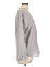 Lands' End 100% Polyester Gray Long Sleeve Blouse Size 10 - photo 4