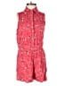 Xhilaration Floral Red Romper Size M - photo 1
