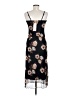 Shein Print Black Casual Dress Size 6 - photo 2
