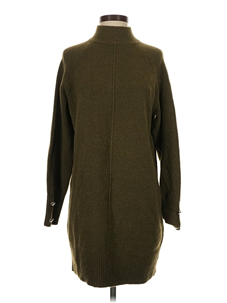 River Island Turtleneck Sweater In Green