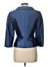 Teri Jon by Rickie Freeman Blue Silk Blazer Size 10 - photo 2