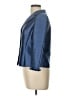 Teri Jon by Rickie Freeman Blue Silk Blazer Size 10 - photo 5
