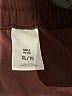 Express 100% Polyester Solid Burgundy Casual Pants Size XL - photo 3