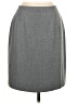 Casual Corner Solid Gray Formal Skirt Size 8 - photo 1