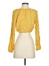 Rhode X Target 100% Rayon Yellow 3/4 Sleeve Blouse Size S - photo 2