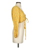 Rhode X Target 100% Rayon Yellow 3/4 Sleeve Blouse Size S - photo 4